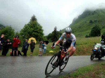 Tour de France: Dylan Teuns wins stage eight as Tadej Pogacar claims yellow jersey