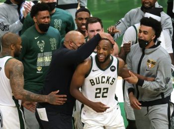 Bucks in late surge as they beat Suns to pull level in NBA finals