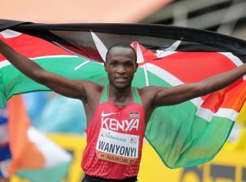 Heristone Wanyonyi wins historic gold in 10,000m race walk