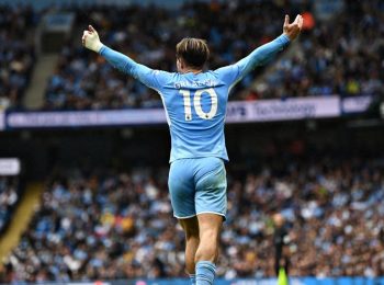 Grealish scores as City banish Norwich, Liverpool see off Burnley at Anfield