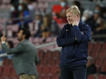 Koeman defends direct approach after Barca held by Granada
