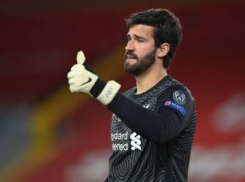 Liverpool’s Alisson, Fabinho back for Atletico game, but Thiago still out