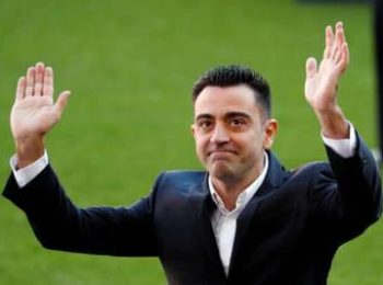 Xavi Hernandez demands Barcelona ‘win every game’ after being presented as manager