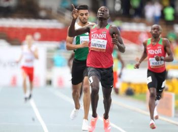 Emmanuel Wanyonyi: Kenyan youngster nominated for World Athletics Award