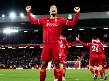 EPL wrap: Reds hit Leeds for six to close gap on City, Spurs stunned